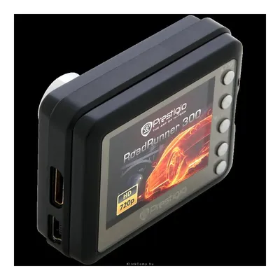 RoadRunner 300, autós menetrögzító kamera 720p HD, 1280x720@