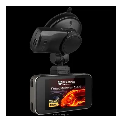 Car Video Recorder RoadRunner 545 1920x1080p@30fps ,2.7 inch, black +Gun PCDVRR545 fotó