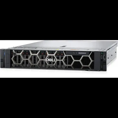 Dell PowerEdge R550 szerver 1xS4314 1x32GB 2x480GB H755 rack PER55014A fotó