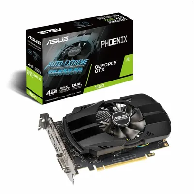 VGA PH-GTX1650-O4G 4GB DDR5 OC PCI-Ex16x ASUS nVIDIA Videokártya PH-GTX1650-O4G fotó