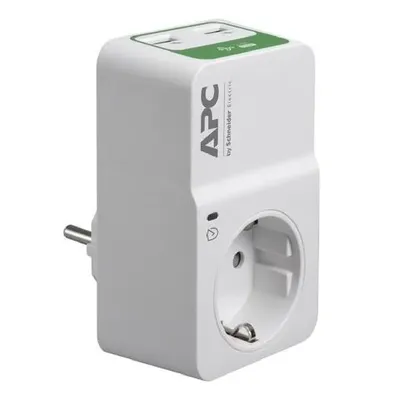 Túlfeszültség-védő 1 kimenettel APC PM1WU2-GR SURGE PROTECTOR 2 USB PM1WU2-GR fotó