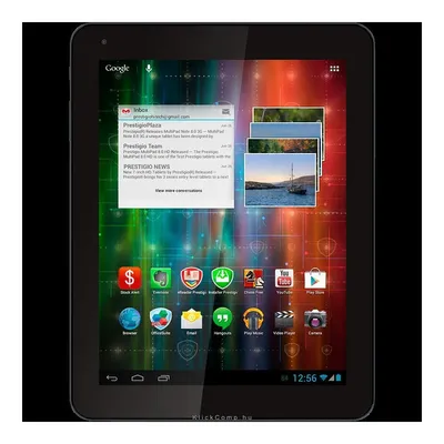 MultiPad 4 Quantum 9.7: ARM Cortex A9 Rockchip RK3188 1.6GHz, Quad Core, 2GB DDR3, 8GB eMMC, 9.7", kapacítiv, multi-touch, 2048 x 1536 pixel Retina, Backlight LED IPS, 2.0 MP  2.0 MP, 802 PMP5297C_QUAD fotó