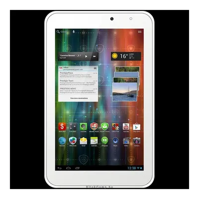 MultiPad 2 PRO DUO 7.0: ARM Cortex A9 Amlogic AML8726-MXS 1.5GHz, Dual Core, 1GB DDR3, 8GB eMMC, 7.0", kapacítiv, multi-touch, 1280 x 800 pixel, Backlight LED IPS, 0.3 Mpixel   2.0 Mpixel, PMP5670C_WH_DUO fotó