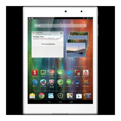 Tablet-PC 7.85"1024x768 16GB Android 4.2 White Silver PRESTIGIO MultiPad 4 Diamond tábla-számítógép PMP7079D_WH_QUAD fotó