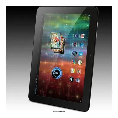 MultiPad 10.1 Ultimate 3G 10.1" MVA, 1280x800, 16GB, 1.6GHz DualCore CPU, Android 4, 0.3+2Mpix kamera, b g n Wi-Fi+3G, miniHDMI µSD USB, USB kábel és védőtok a dobozban, 6400mAh akku feke PMP7100D3G_DUO fotó