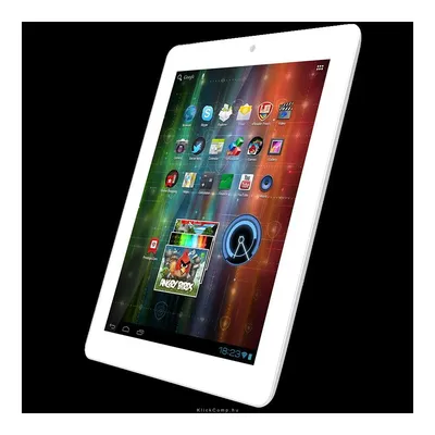 MultiPad 2 Ultra Duo 8.0 8.0''IPS,1024x768,8GB,Android 4.1,DC1.6GHz,QC GPU,1GB,4100mAh,2.0MP,microUSB,WiFi,Case White Silver Retail PMP7280C_WH_DUO fotó