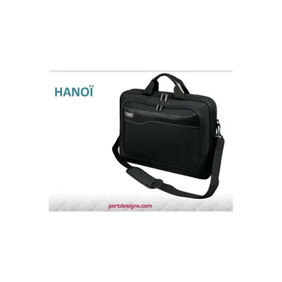 Notebook táska 17,3" HANOI ClamShell Fekete PORT-105062 fotó