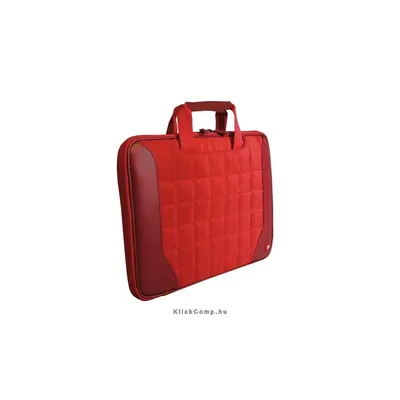 Notebook Skin 13-14" BERLIN SKIN RED, piros fogantyúval + 2 zseb PORT-140173 fotó