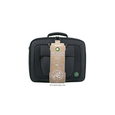Notebook táska 16" CHICAGO ECO Fekete újrafelhasznált palackokból PORT-400501 fotó