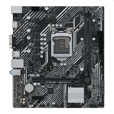 Alaplap H510 LGA1200 2xDDR4 Asus PRIME H510M-K mATX PRIME-H510M-K fotó