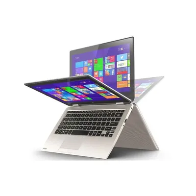 Netbook TOSHIBA Satellite Radius 11 L10W-B-102, 11.6&#34; TruBrite&reg; HD TFT, Intel&reg; Pentium&reg; N3540, 4GB, 500GB, Intel&reg; HD Graphics, Windows 8.1 64-bit, 2 cell, 2 év garancia, Ezüst mini lap PSKVUE-00200KHU fotó