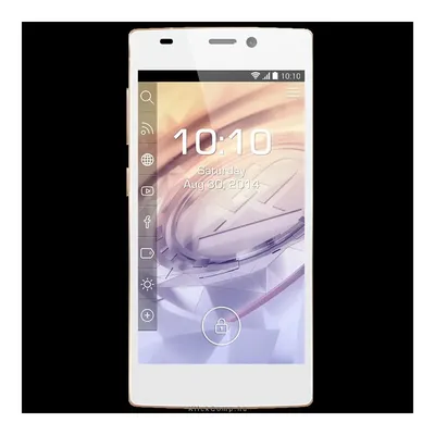 Single sim mobiltelefon 5" FHD Dual Gorilla Glass Octa Core Android 2GB 16GB 13MP 5MP FF fehér PSP7557WHITE fotó