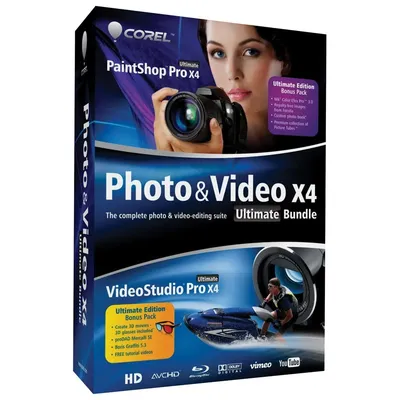 Corel Photo and Video X4 Ultimate Bundle PVBX4ULIEMB fotó