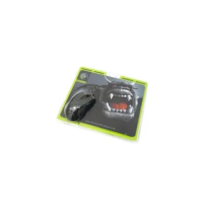 Mouse PoV Gamer lézeregér 1600dpi + Mousepad 1 év PVRBND220064 fotó