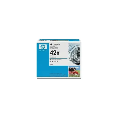 HP 42X fekete toner Q5942X fotó