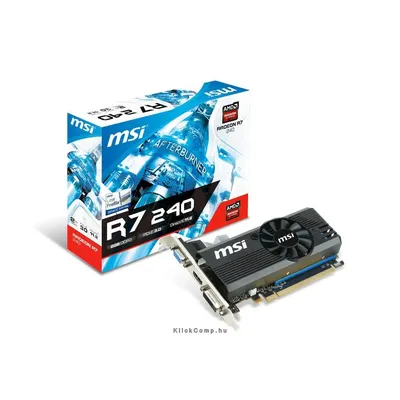R7 240 2GD3 LP AMD 2GB DDR3 128bit PCIe videokártya R7-240-2GD3-LP fotó