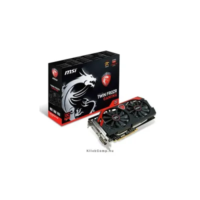R9 270X GAMING 2G AMD 2GB GDDR5 256bit PCIe videokártya R9-270X-GAMING-2G fotó
