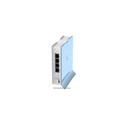 WiFi Router MikroTik RB941-2nd-TC hAP lite L4 32Mb 4x RB941-2nd-TC fotó