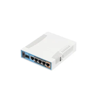 WiFi router MikroTik Vezeték nélküli Router hAP ac 5x GbE LAN 1x GbE SFP Dual-band RB962UIGS-5HACT2HNT fotó