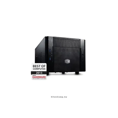 Számítógépház miniITX ház táp nélküli fekete Elite 130 Advanced RC-130-KKN1 fotó