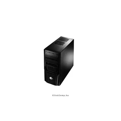 Számítógépház ATX átlátszó oldallapos ház COOLER MASTER Elite 431 Plus Black táp nélküli fekete RC-431P-KWN2 fotó