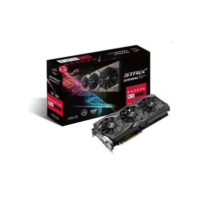 VGA RX580 ASUS videokártya AMD ROG STRIX RX580-T8G GAMING ROG-STRIX-RX580-T8GG fotó