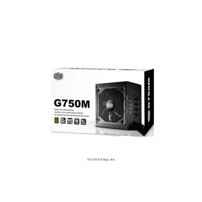 750W tápegység PFC 12cm ventillátorral dobozos Cooler Master G750M RS750-AMAAB1-EU fotó