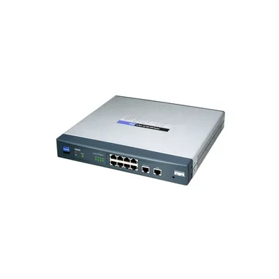 Cisco RV082 Vezetékes 8 10/100Mbps LAN, 2 WAN VPN router RV082-EU fotó