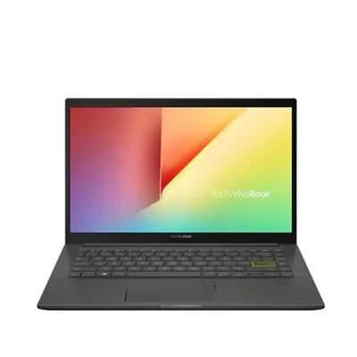 Asus VivoBook laptop 14&#34; FHD i3-1115G4 4GB 256GB UHD W10 fekete Asus VivoBook S413 S413EA-EB397T fotó