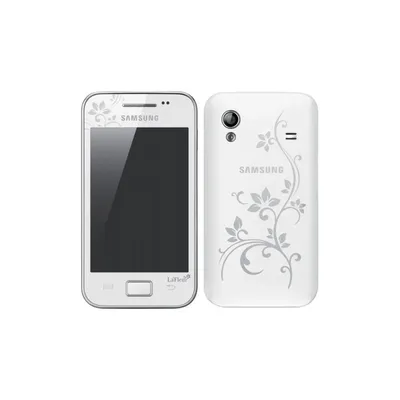 GT-S5830i Galaxy ACE Pure White La Fleur mobiltelefon SAMSUNG51234 fotó