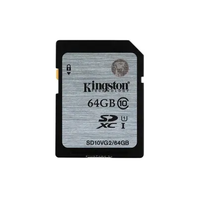 Memória-kártya 64GB microSDXC Class10 Kingston SD10VG2 SD10VG2_64GB fotó