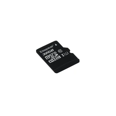 Memória kártya 32GB SD micro SDHC Class 10 UHS-I Kingston SDC10G2 32GB adapterrel SDC10G2_32GB fotó