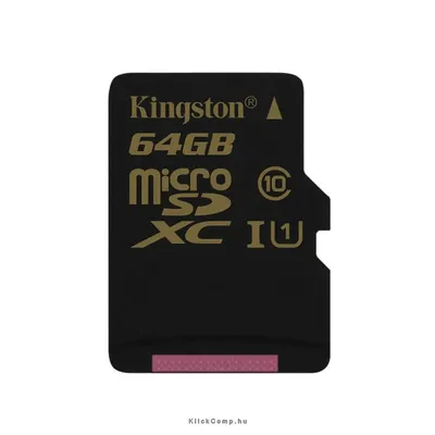 64GB SD micro SDXC Class 10 UHS-I SDCA10 64GBSP SDCA10_64GBSP fotó