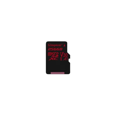 Memória-kártya 256GB SD micro SDXC Class 10 UHS-I U3 Kingston Canvas React (SDCR/256GBSP) SDCR_256GBSP fotó