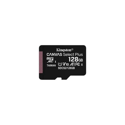 Memória-kártya 128GB microSDXC Class10 Kingston Canvas Select Plus SDCS2_128GBSP fotó