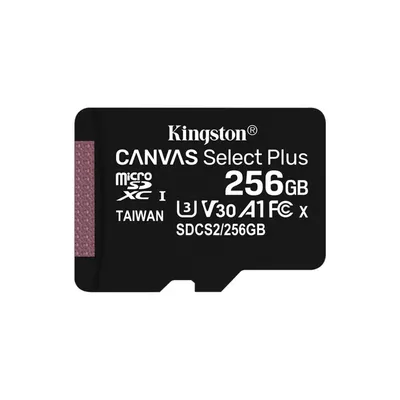 Memória-kártya 256GB microSDXC Class10 Kingston Canvas Select Plus SDCS2_256GBSP fotó