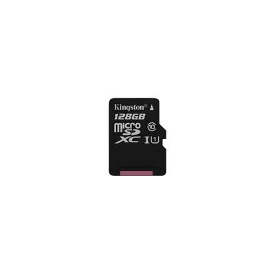 Memória-kártya 128GB SD micro Kingston Canvas Select 80R SDCS 128GBSP SDXC Class 10 UHS-I SDCS_128GBSP fotó