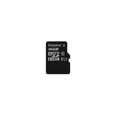 Memória-kártya 16GB SD micro SDHC Class 10  UHS-I Kingston Canvas Select 80R SDCS/16GBSP SDCS_16GBSP fotó
