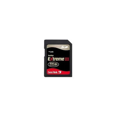 SanDisk Extreme III SD 2GB 10 év garancia