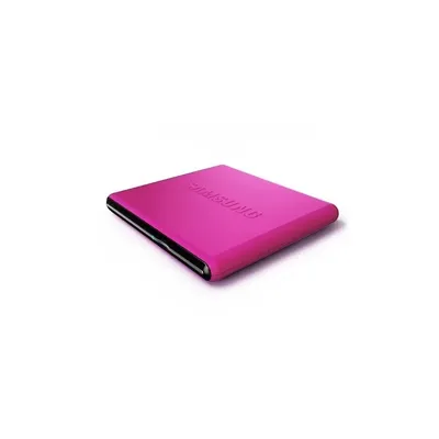 SLIM KÜLSŐ DVD-író, DUAL LAYER, USB2.0, pink +média lejátszó SE-S084D-TSPS fotó
