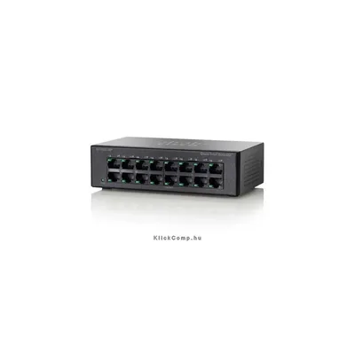 Cisco SF100D-16P 16-Port 10 100 PoE Desktop Switch SF100D-16P-EU fotó