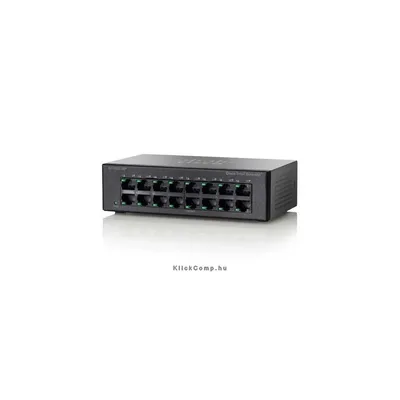 Cisco SF100D-16P 16-Port 10/100 PoE Desktop Switch SF100D-16P-EU fotó