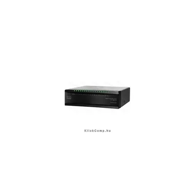 Cisco SF100D-16 16port 10/100Mbps LAN nem menedzselhető asztali Switch SF100D-16-EU fotó