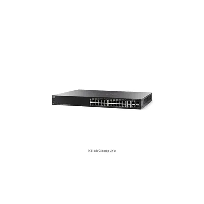 Cisco SF300-24MP 24 LAN 10 100Mbps, 2 miniGBIC, 2 SF300-24MP-K9-EU fotó