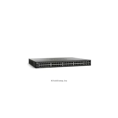 Cisco SF300-48PP 48 LAN 10 100Mbps, 2 miniGBIC, 2 SF300-48PP-K9-EU fotó