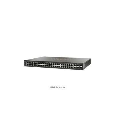 Cisco SFE500 24 LAN 10/100Mbps, menedzselhető PoE switch SF500-24P-K9-G5 fotó