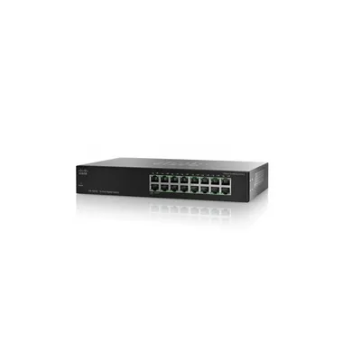 Cisco SG100-16 16 LAN 10 100 1000Mbps rack switch SG100-16-EU fotó