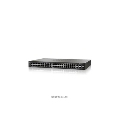 Cisco SG300-52P 50 LAN 10 100 1000Mbps, 2 miniGBIC menedzselhető PoE+ switch SG300-52P-K9-EU fotó