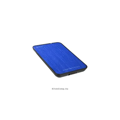 Külső HDD Ház 2.5&#34; QuickStore Portable kék; max 9,5mm SHARK-4044951009923 fotó