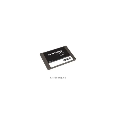 480GB SSD 2,5&#34; SATA3 KINGSTON HyperX Fury Solid State Disk SHFS37A_480G fotó